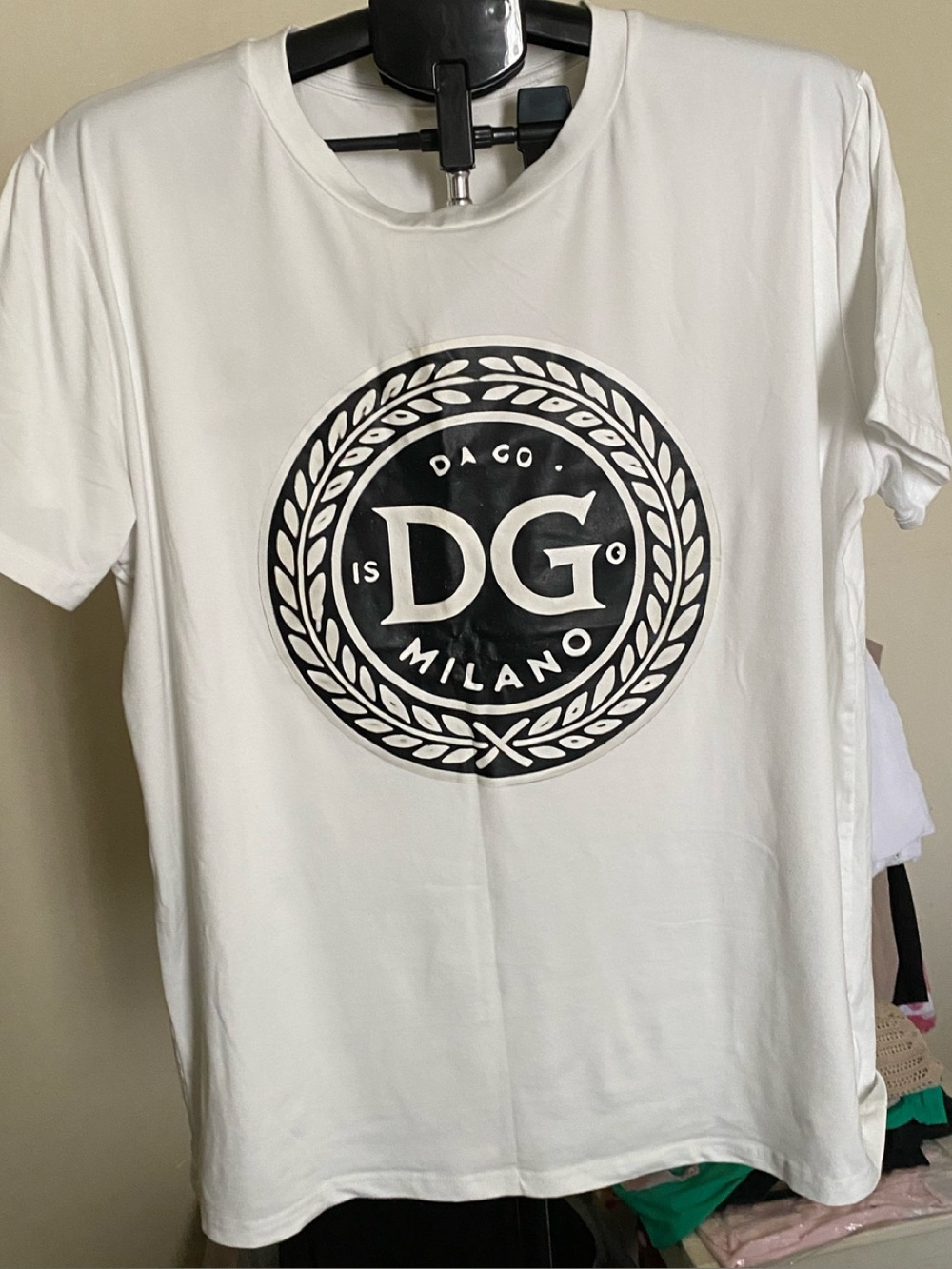 DG Milano Logo White Women's Tee